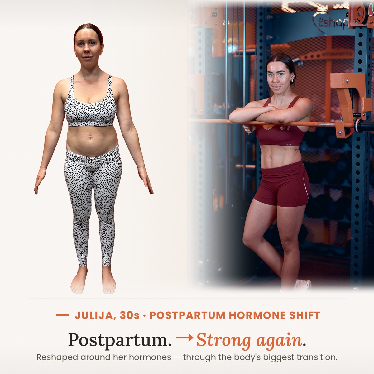 Julija — ReShape transformation